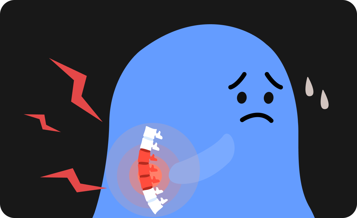 The thumbnail of article 朝起きたら腰が痛い？それって椎間板ヘルニアの症状？