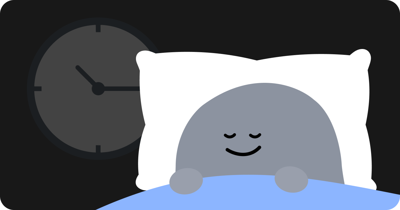 毎晩同じ時間に就寝する生活