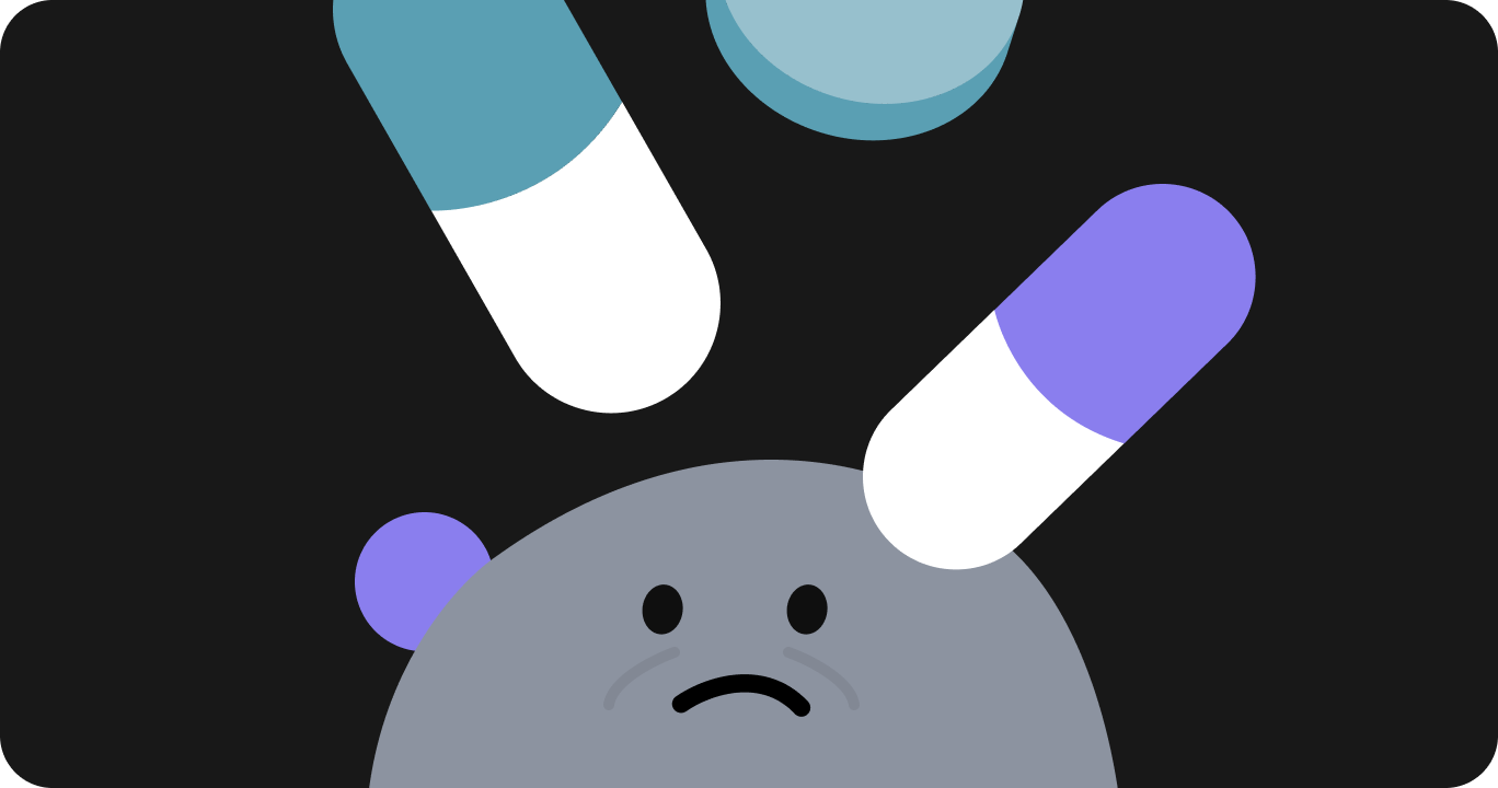 パーキンソン病治療の為に薬を服用する様子