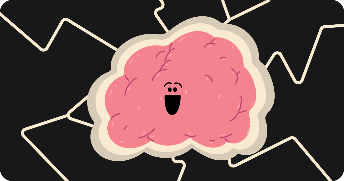 ゲーム中のアドレナリン分泌を表したイラスト