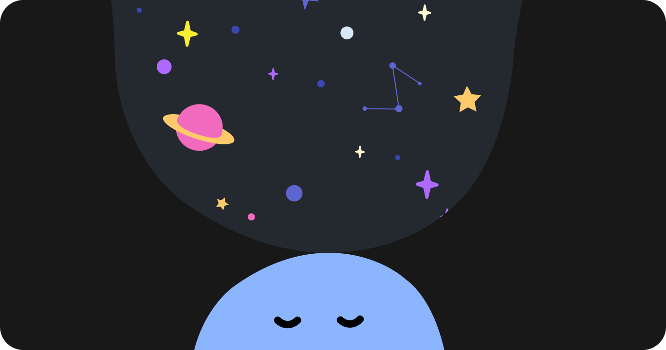 同じ夢が繰り返されている様子