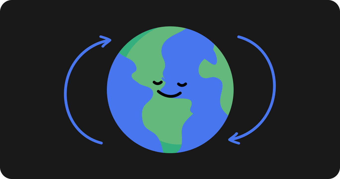 地球の自転によって生じる昼夜の周期に合わせて生活している様子