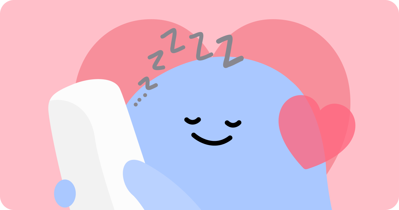 快適な睡眠のための枕を勧めている姿