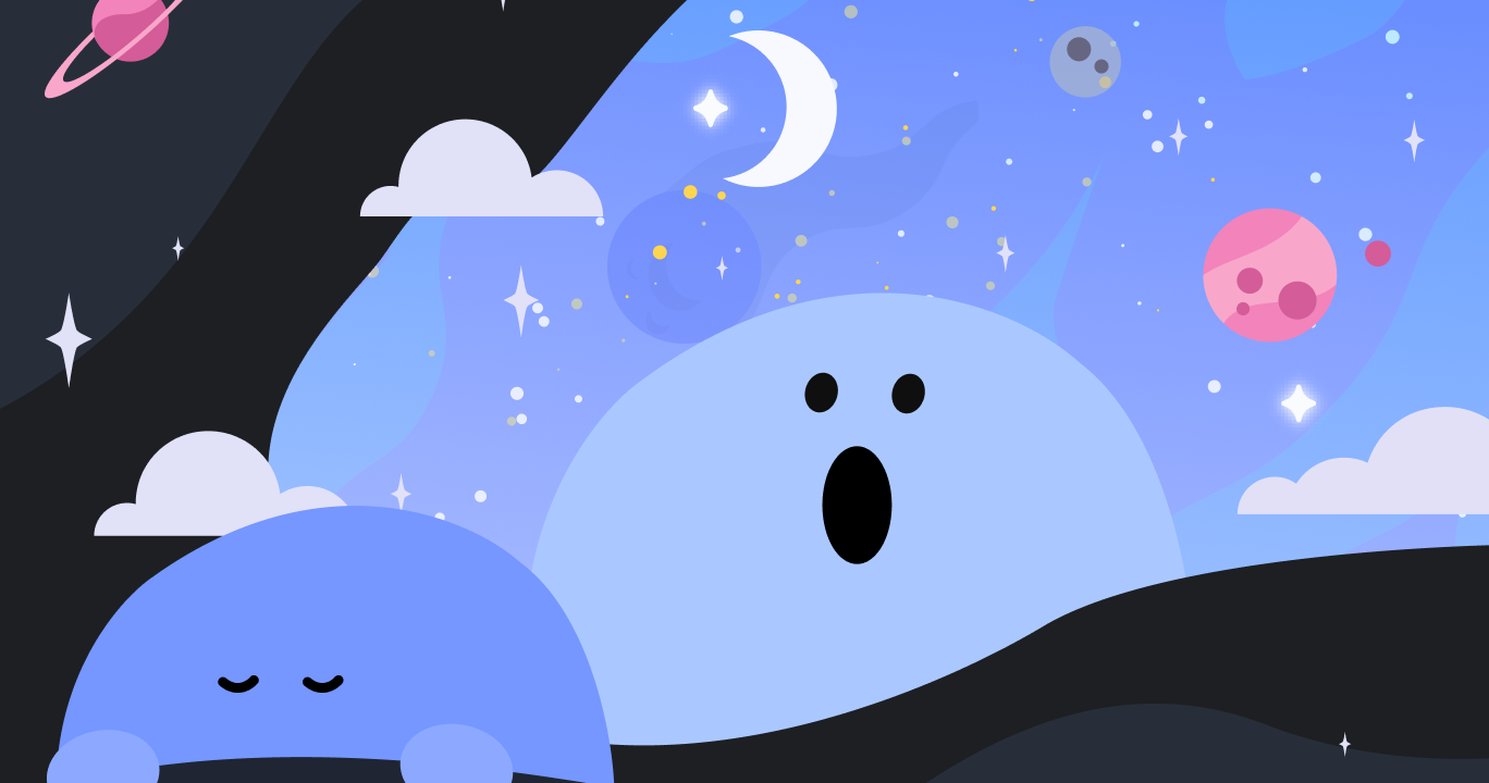 明晰夢を見る方法を実践している人のイラスト