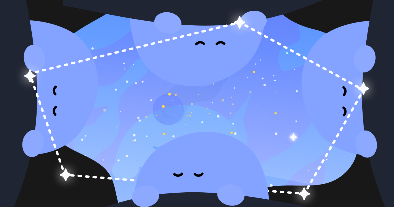 明晰夢の種類が多様であることを示すイラスト