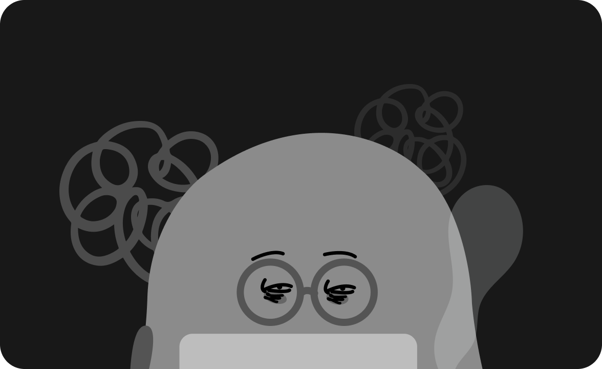 受験期のストレスを抱える学生の様子