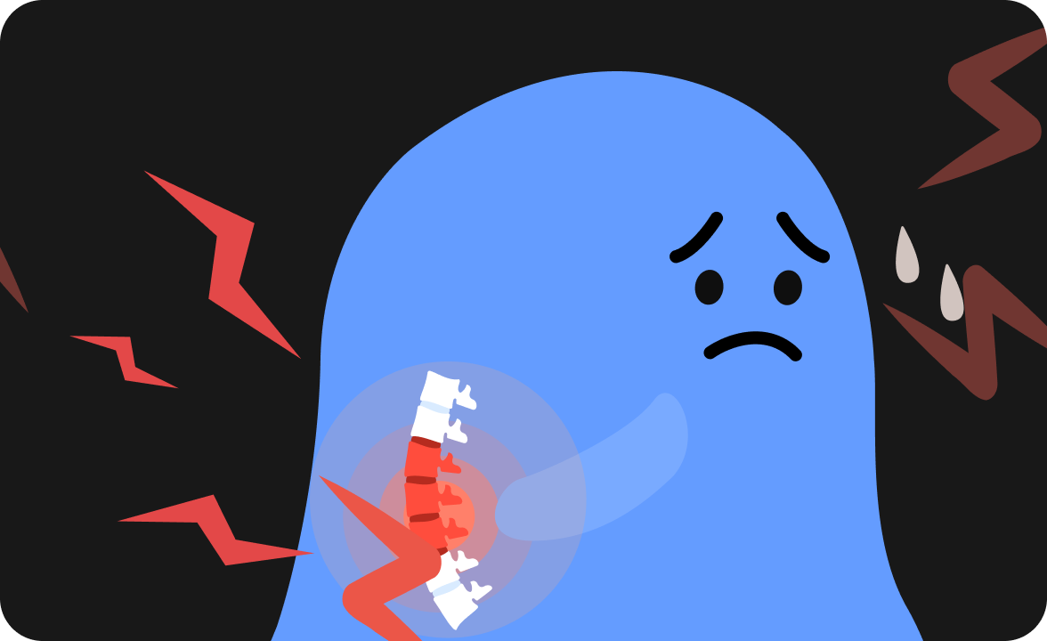 The thumbnail of article 朝起きたら腰が痛い？これって椎間板ヘルニアの症状？