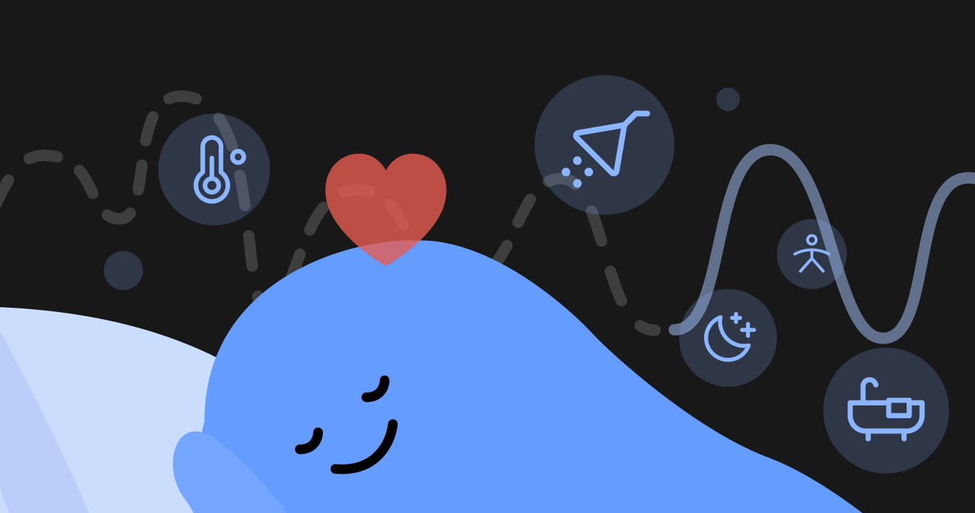 生理の夜、眠れない理由とは？