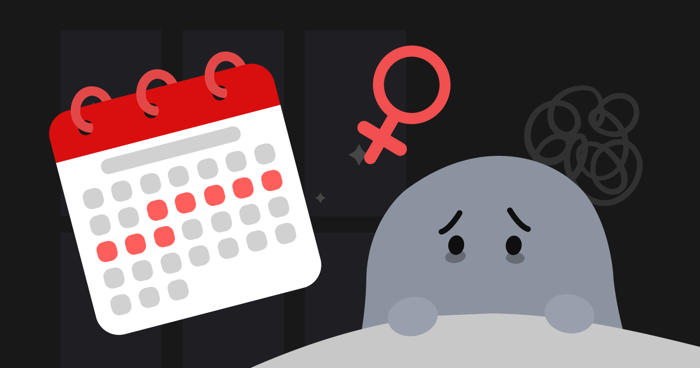 The thumbnail of article 生理と睡眠――なぜその時期だけ眠りづらくなるの？