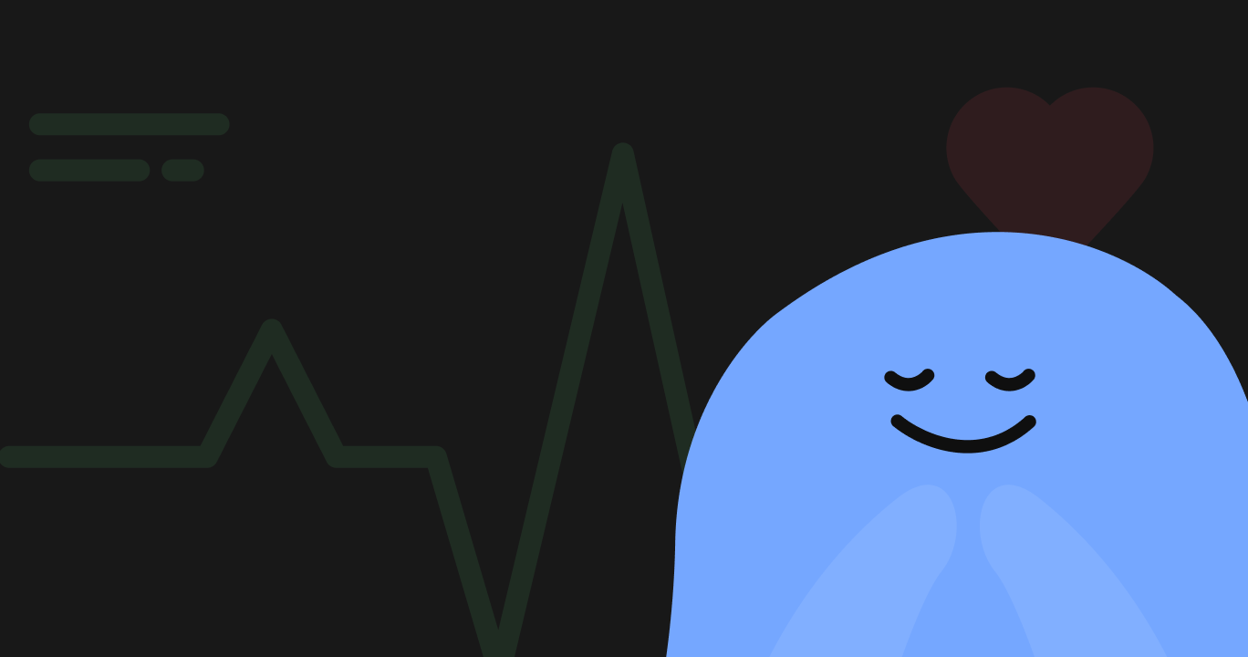 因雙耳節拍感受緩和狀態的樣子