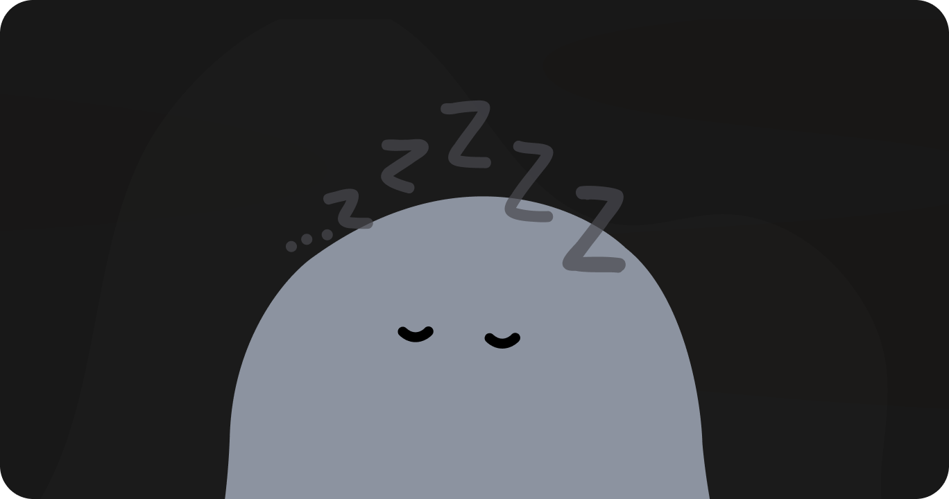 幼い頃、たくさん眠っている様子