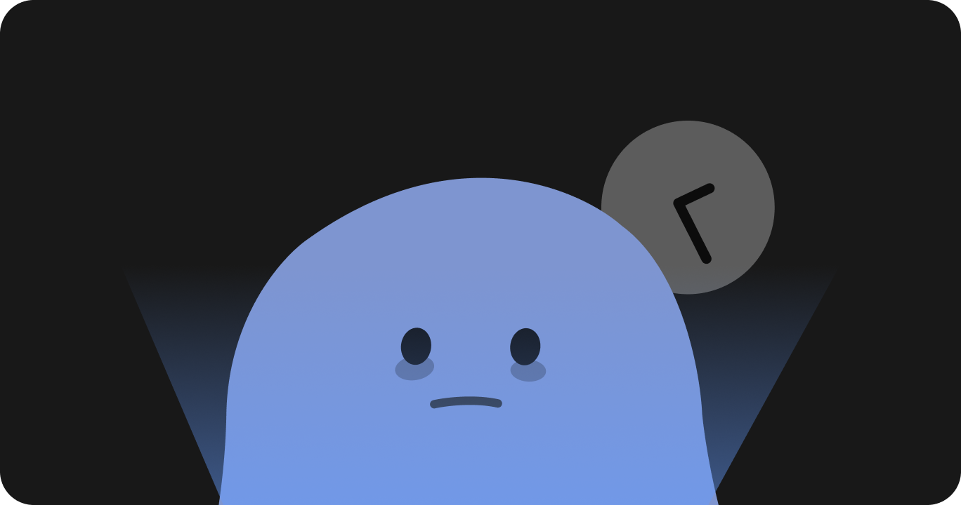 因失眠而直到深夜仍無法入睡的樣子