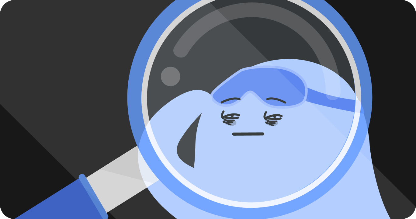 高級な睡眠アイマスクを着けている様子